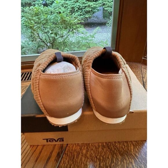 New Teva ReEmber Moc Fleece Mule Shoes Sand Dune Brown Womens US Size 6 - Picture 7 of 8